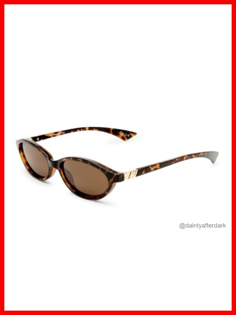 Slim Oval 90s Retro Sunglasses for Women UV Protection Scratch Resistant